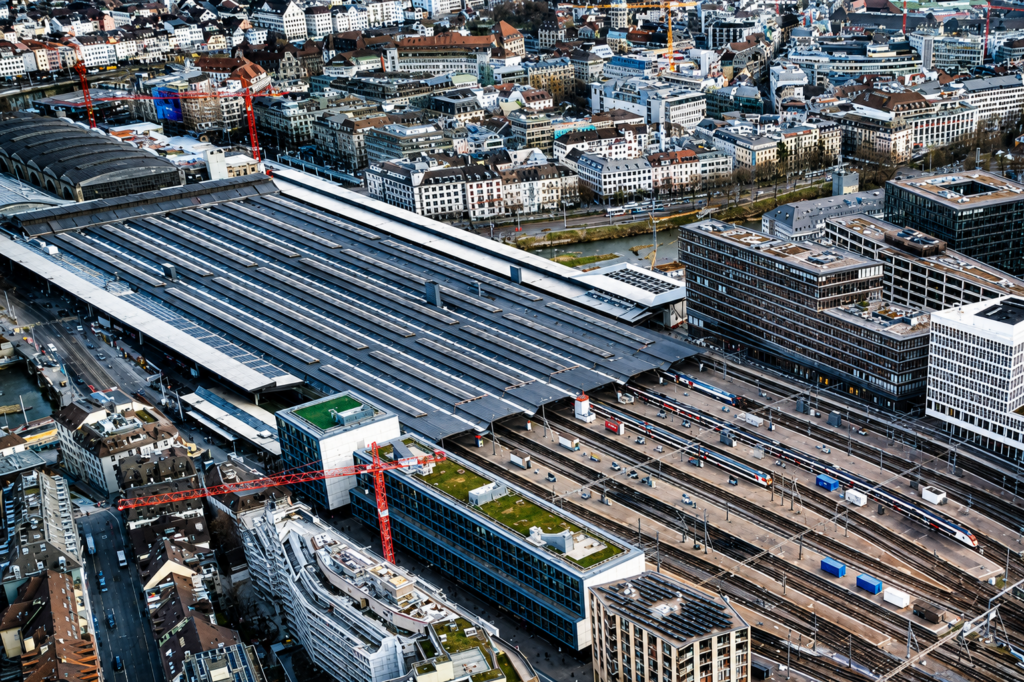 Zürich HB Perrondächer
